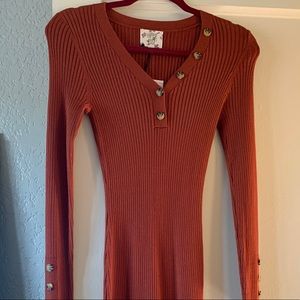 NWT Midi Knit Dress